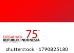 17 august. indonesia happy... | Shutterstock .eps vector #1790825180