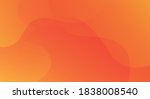 abstract orange geometric... | Shutterstock .eps vector #1838008540
