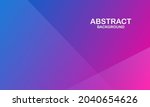 modern abstract gradient... | Shutterstock .eps vector #2040654626