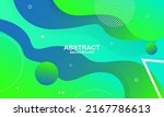 abstract blue and green... | Shutterstock .eps vector #2167786613