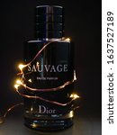 sauvage parfum by dior.... | Shutterstock . vector #1637527189