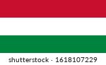 the national flag of hungary.... | Shutterstock .eps vector #1618107229
