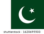 the national flag of pakistan.... | Shutterstock .eps vector #1620695503