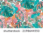 Summer Floral Pattern Looking...