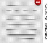 paper sheet shadow effect.... | Shutterstock .eps vector #1577594893
