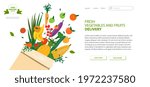 web page design template for... | Shutterstock .eps vector #1972237580