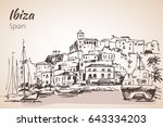 Old City Of Ibiza Town ...