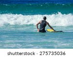 surfer on the beach in summer | Shutterstock . vector #275735036