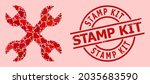 Textured Stamp Kit Stamp  And...
