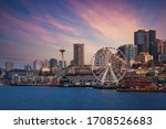 Downtown Seattle Skyline With...