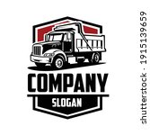 Dump Truck Logo. Trucking...
