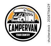 Camper Van Logo Design. Ready...