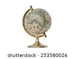 Old style world globe   antique ...