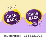 set of cashback label... | Shutterstock .eps vector #1953131023