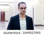 Small photo of Malaysia's former prime minister Najib stepson and the film producer Riza Shahriz Abdul Aziz or better known as Riza Aziz arrives at the session court in Kuala Lumpur on July 5, 2019
