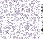 children's pattern | Shutterstock .eps vector #367289369