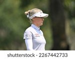 Small photo of Chonburi-Thailand-26Feb2023:Charley Hull from England in action During LPGA thailand 2023 at siam country club pattaya,thailand