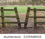 An Old Fashioned Wooden Stile...