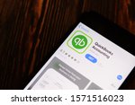 Small photo of Los Angeles, California, USA - 26 November 2019: QuickBooks Accounting Messenger App Store page close up on desk top view, Illustrative Editorial