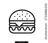 Burger Icon Vector Illustration ...