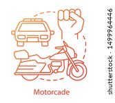 Motorcade Concept Icon....