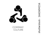 company culture black glyph... | Shutterstock .eps vector #1662604216
