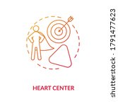 heart center red gradient... | Shutterstock .eps vector #1791477623