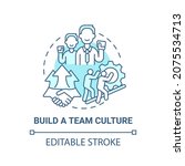 build team culture blue concept ... | Shutterstock .eps vector #2075534713