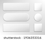 set of various gray glossy web... | Shutterstock .eps vector #1936353316