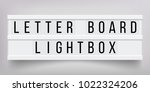 white lightbox with... | Shutterstock .eps vector #1022324206