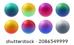 set of colorful gradient... | Shutterstock .eps vector #2086549999