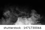Abstract Smoke On Black...