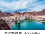 View of the Hoover Dam in Nevada, USA