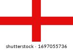 this is a england flag. | Shutterstock .eps vector #1697055736