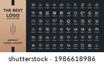mega logo collection  abstract... | Shutterstock .eps vector #1986618986