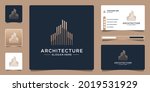 minimalist architecture logo... | Shutterstock .eps vector #2019531929