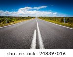 go straight   the long road in Victoria, Australia