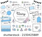 rainy season illustrations and... | Shutterstock .eps vector #2150425889
