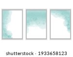 watercolor stains. a set of... | Shutterstock .eps vector #1933658123