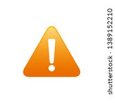 icon warning signs  exclamation ... | Shutterstock .eps vector #1389152210