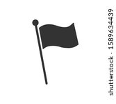 flag icon vector simple image | Shutterstock .eps vector #1589634439