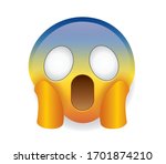 high quality emoticon isolated... | Shutterstock .eps vector #1701874210