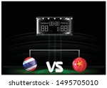 Thailand Vs Vietnam Soccer Ball ...