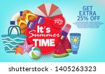 summer super sale banner... | Shutterstock .eps vector #1405263323