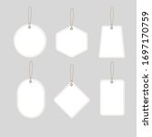 set of blank tags and price... | Shutterstock .eps vector #1697170759