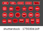 collection of sales label and... | Shutterstock .eps vector #1750306169