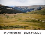 Colorado Continental Divide with Mountains
