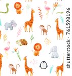 Giraffe Colorful Wallpaper Pattern Free Stock Photo - Public Domain ...