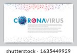 corona virus 2020. wuhan virus... | Shutterstock .eps vector #1635449929