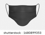 vector 3d realistic black blank ... | Shutterstock .eps vector #1680899353